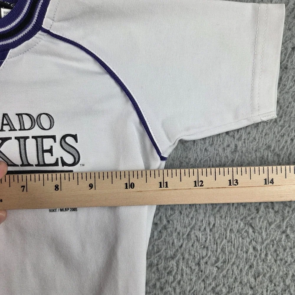 Vintage Colorado Rockies MLB Romper One Piece Baby Toddler 24‎ Months White Nike